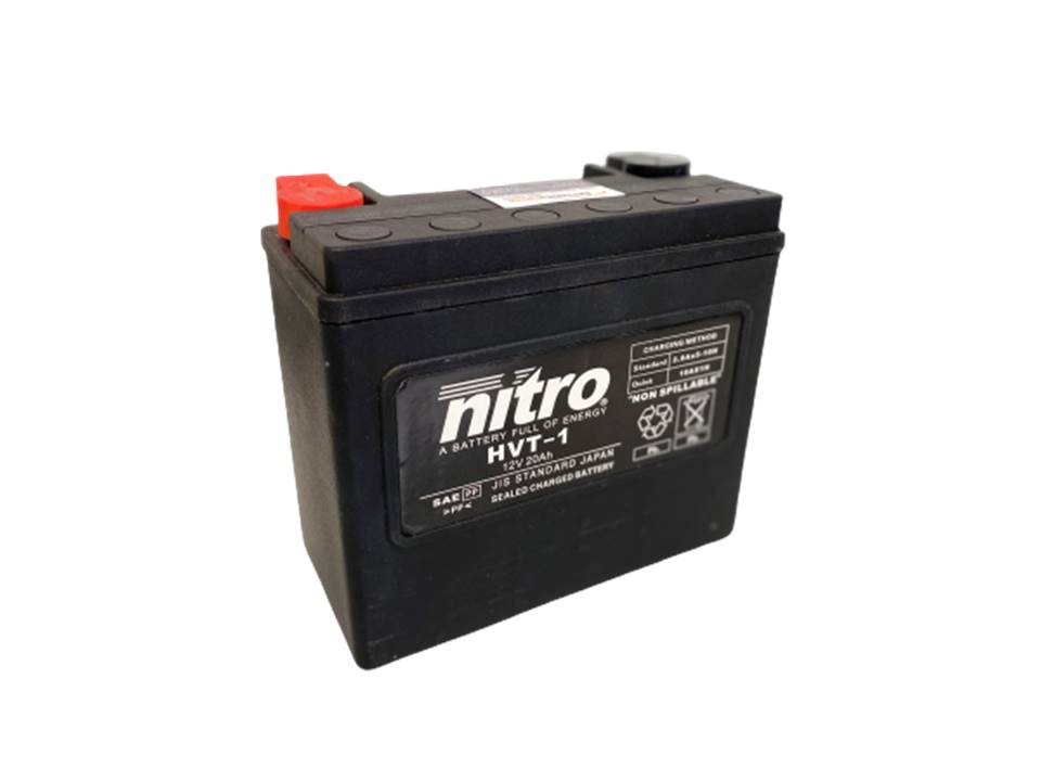 Nitro HVT-1 AGM Motorradbatterie HARLEY - BatterieCenter Süd GmbH